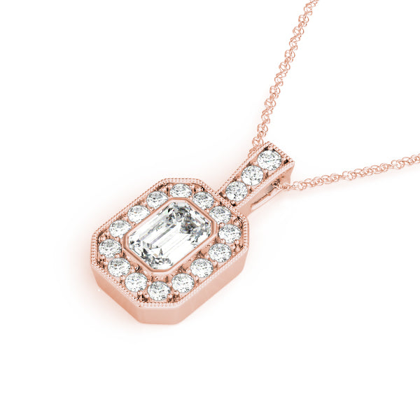 Emerald Gemstone Pendant · 0.85 ct tw