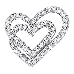 Heart Diamond Pendant · 0.38 ct tw