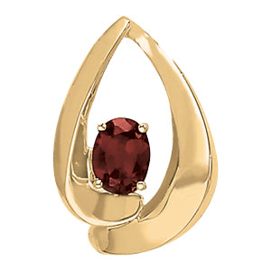 Oval Neck Centers & Slides Pendant