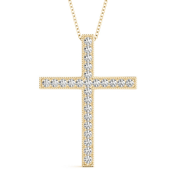 Religious Crosses Diamond Pendant · 0.25 ct tw