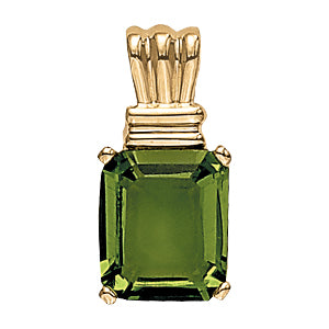Emerald Gemstone Pendant