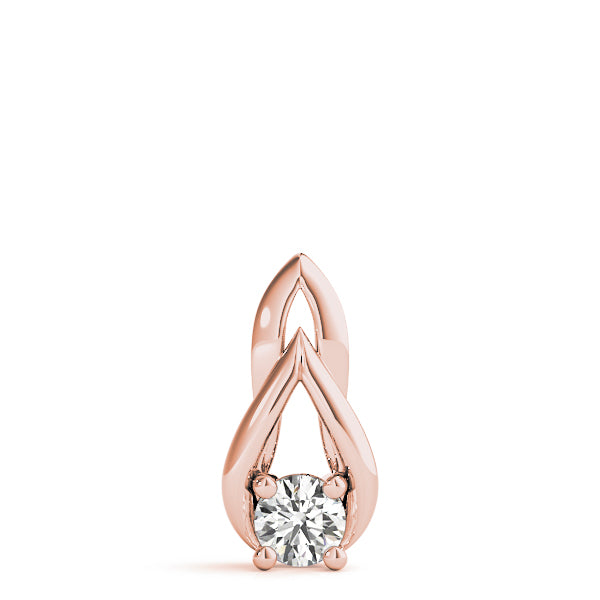 Round Diamond Solitaire Pendant · 0.33 ct tw