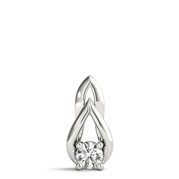Round Diamond Solitaire Pendant · 0.33 ct tw