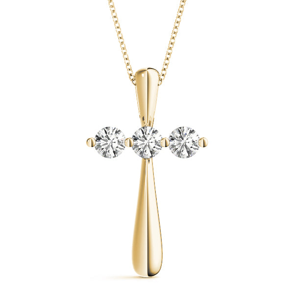 Religious Crosses Diamond Pendant · 0.45 ct tw