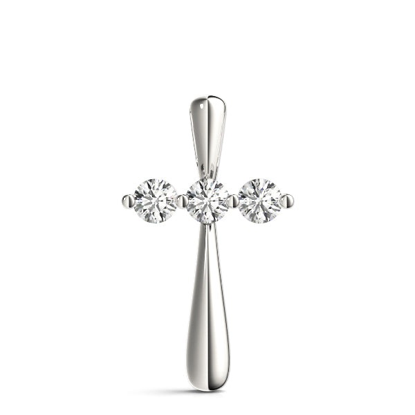 Religious Crosses Diamond Pendant · 0.45 ct tw