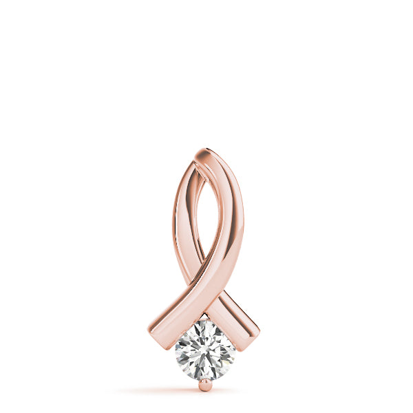 Round Diamond Solitaire Pendant · 0.35 ct tw