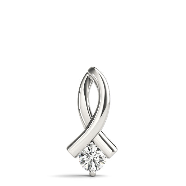 Round Diamond Solitaire Pendant · 0.35 ct tw
