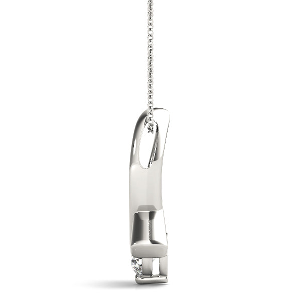 Round Diamond Solitaire Pendant · 0.35 ct tw