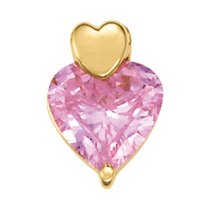 Heart Gemstone Pendant · 1.00 ct tw
