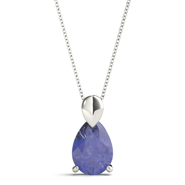 Pear Gemstone Pendant