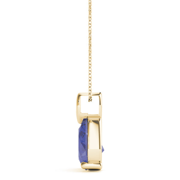 Pear Gemstone Pendant
