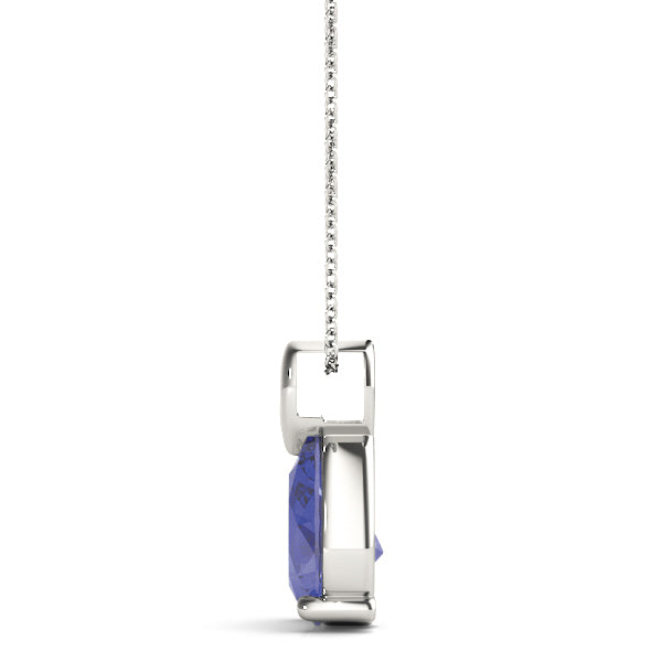 Pear Gemstone Pendant