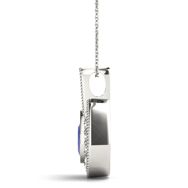 Pear Gemstone Pendant · 0.78 ct tw