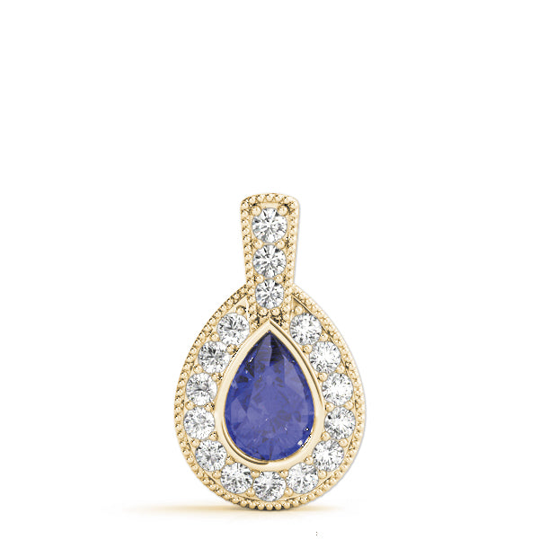 Pear Gemstone Pendant · 0.78 ct tw