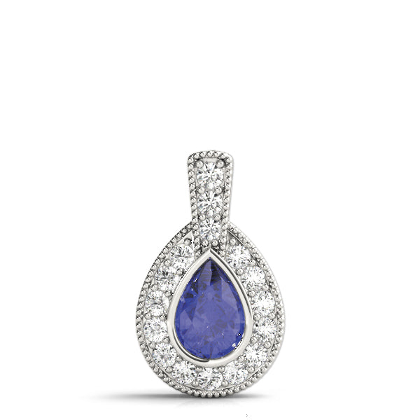 Pear Gemstone Pendant · 0.85 ct tw