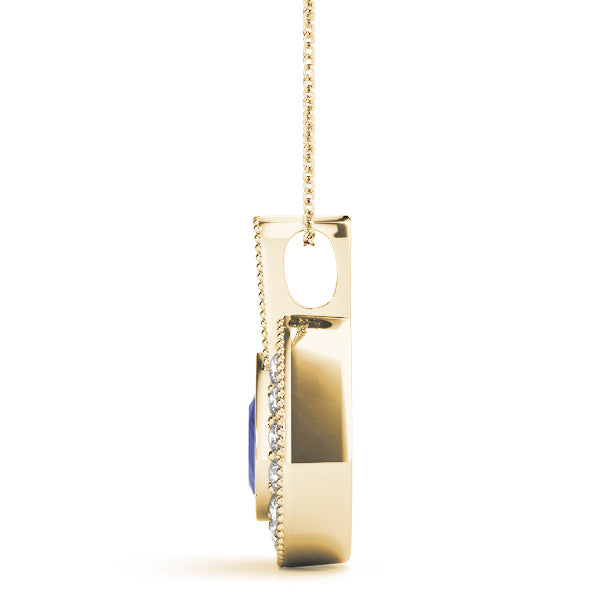 Pear Gemstone Pendant · 0.78 ct tw