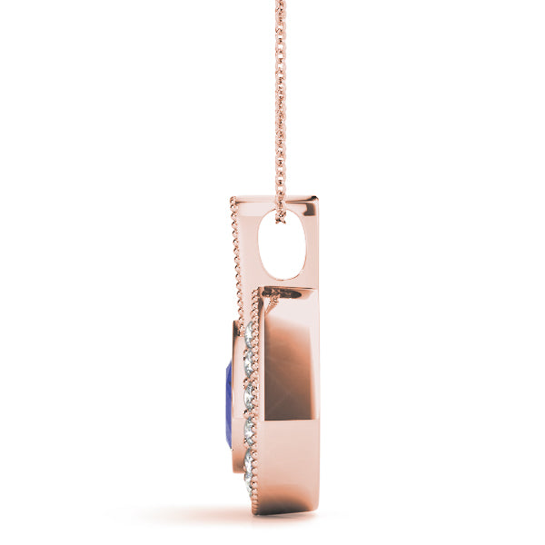 Pear Gemstone Pendant · 0.78 ct tw