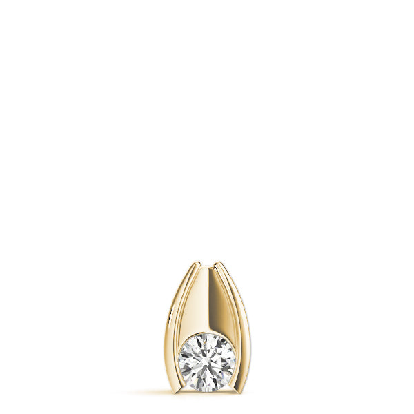 Round Diamond Solitaire Pendant · 0.25 ct tw