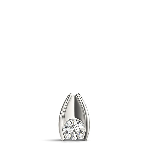 Round Diamond Solitaire Pendant · 0.33 ct tw