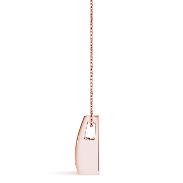 Round Diamond Solitaire Pendant · 0.33 ct tw