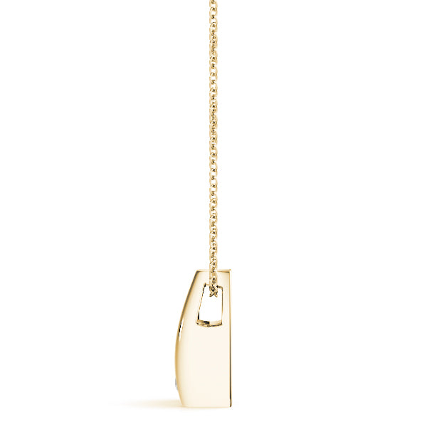 Round Diamond Solitaire Pendant · 0.40 ct tw