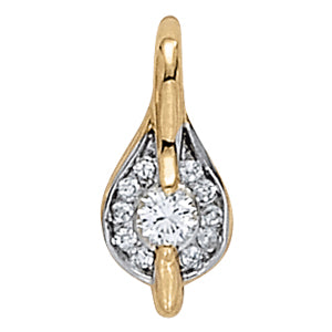 Diamond Solitaire Pendant · 0.35 ct tw