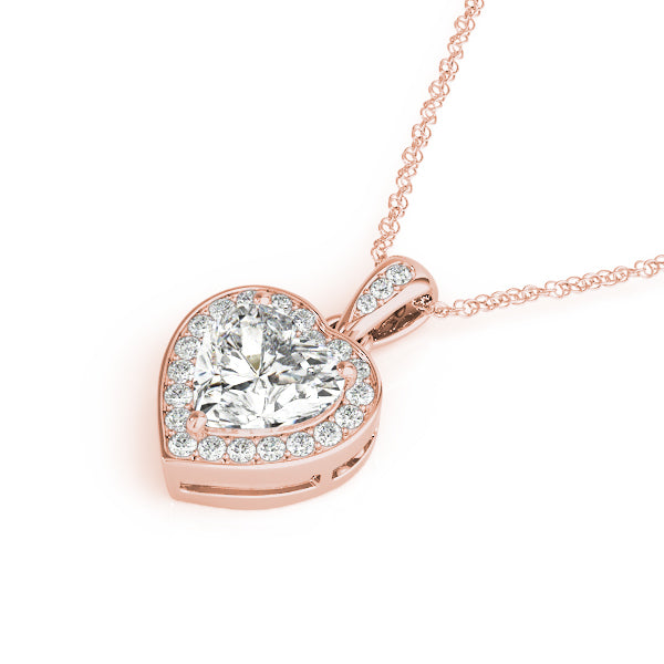 Heart Gemstone Pendant · 0.12 ct tw