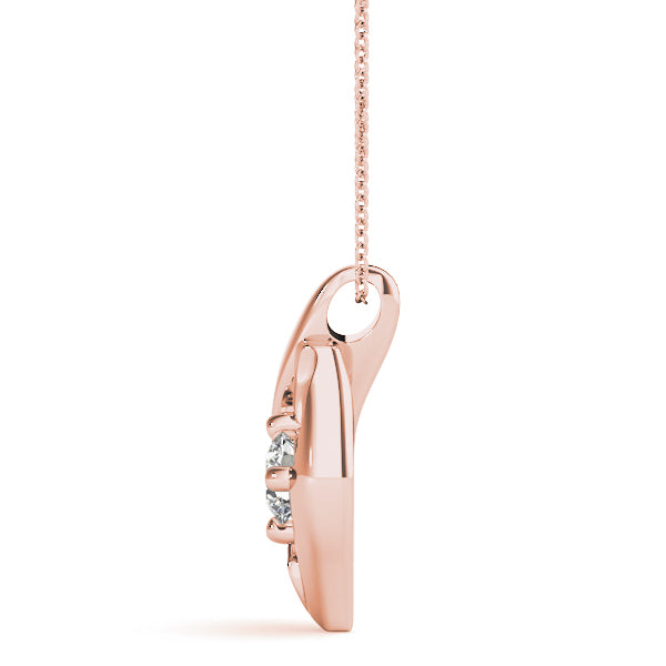 Round Diamond Solitaire Pendant · 0.33 ct tw