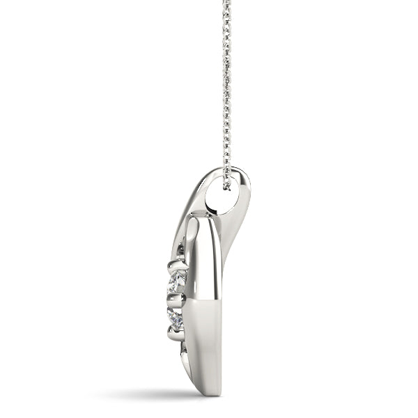 Round Diamond Solitaire Pendant · 0.25 ct tw