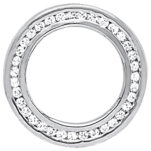 Circle Diamond Pendant · 0.36 ct tw