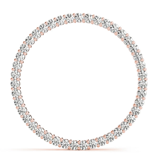 Circle Diamond Pendant · 0.99 ct tw