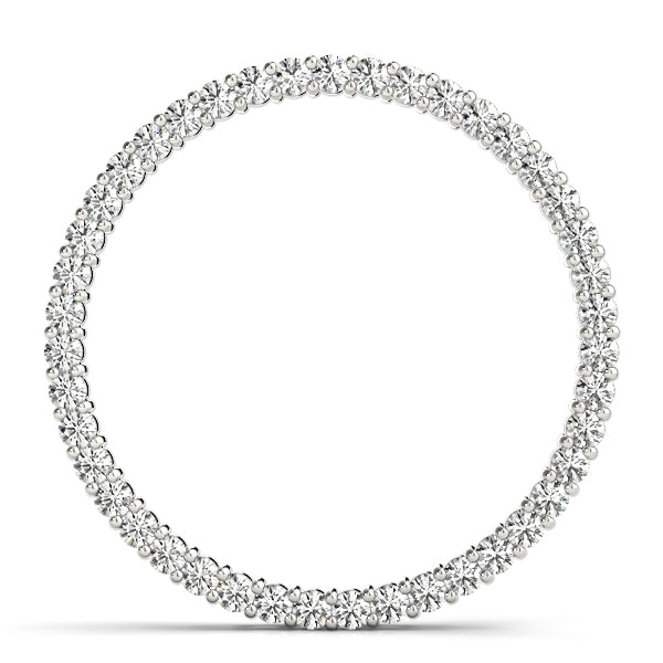 Circle Diamond Pendant · 0.74 ct tw