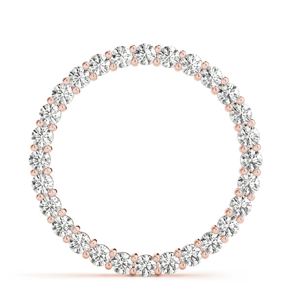 Circle Diamond Pendant · 0.99 ct tw