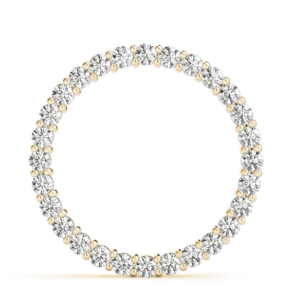 Circle Diamond Pendant · 1.26 ct tw