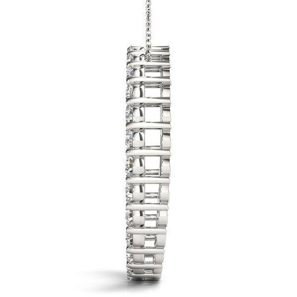 Circle Diamond Pendant · 1.80 ct tw