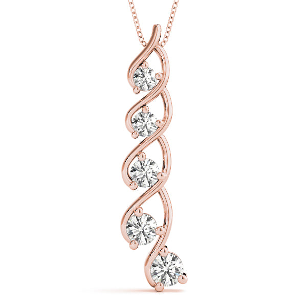 Journey Diamond Pendant · 2.00 ct tw
