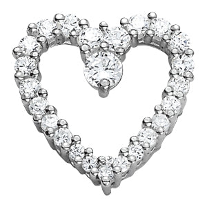 Heart Diamond Pendant · 0.52 ct tw