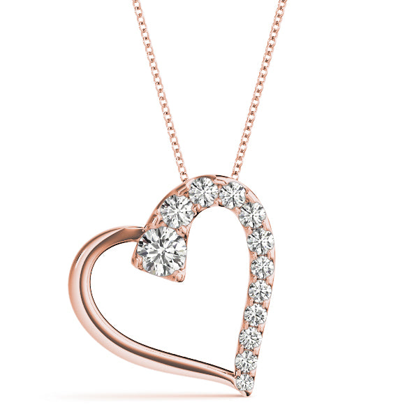 Heart Diamond Pendant · 0.26 ct tw