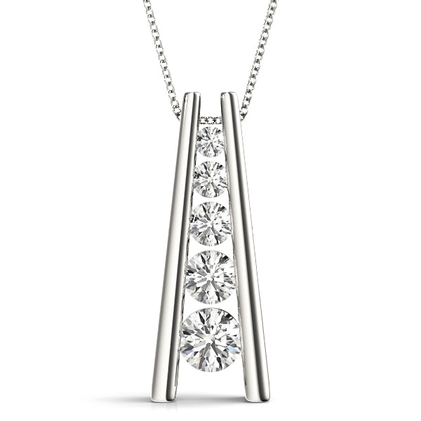 Journey Diamond Pendant · 1.01 ct tw