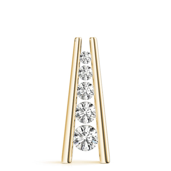 Journey Diamond Pendant · 0.75 ct tw