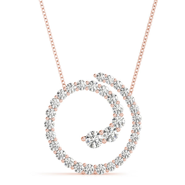 Journey Diamond Pendant · 0.52 ct tw
