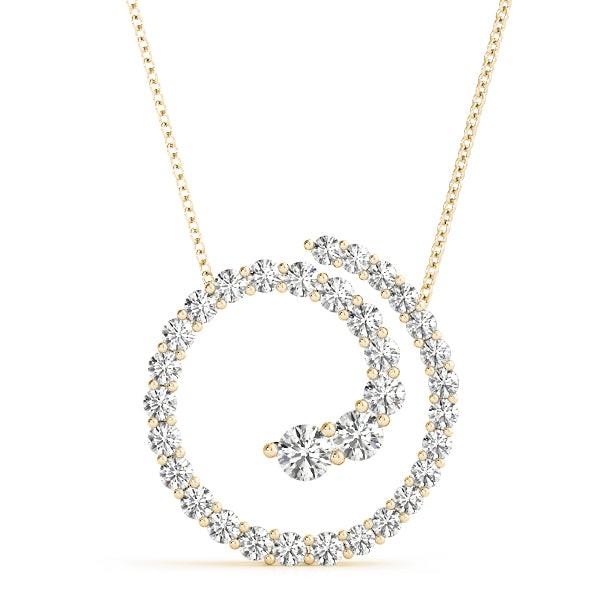 Journey Diamond Pendant · 0.52 ct tw