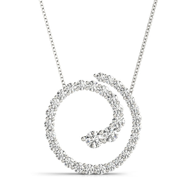 Journey Diamond Pendant · 1.57 ct tw