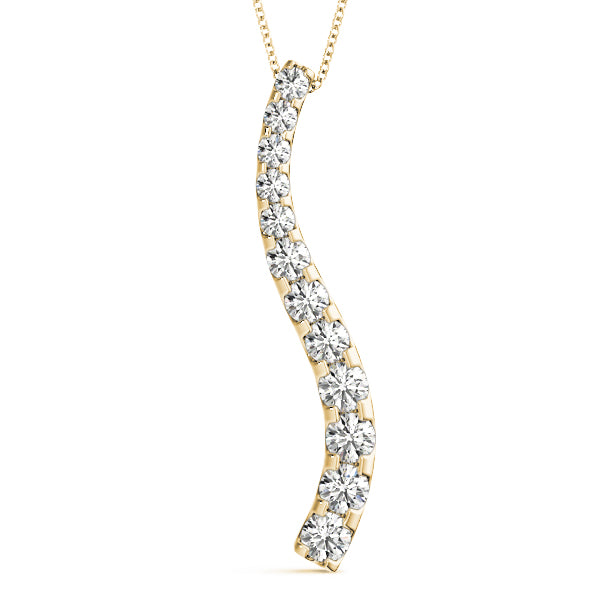 Journey Diamond Pendant · 0.25 ct tw