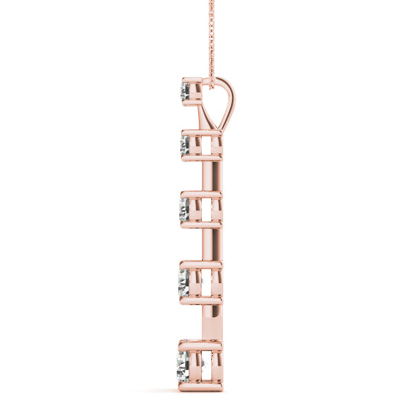 Journey Diamond Pendant · 1.00 ct tw