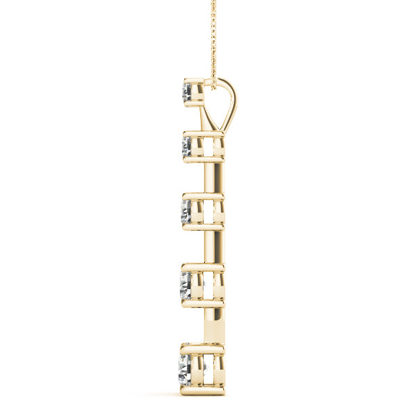 Journey Diamond Pendant · 0.50 ct tw