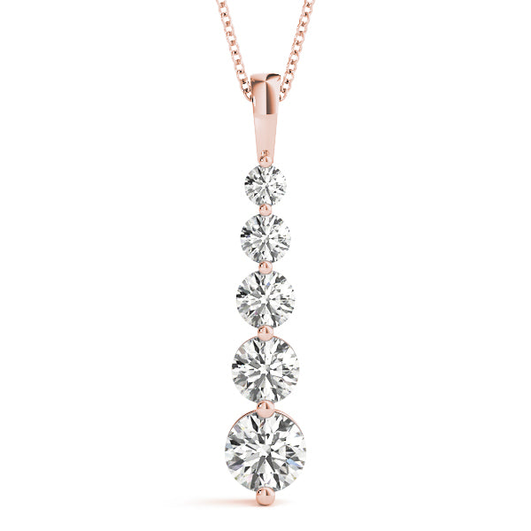 Journey Diamond Pendant · 1.00 ct tw