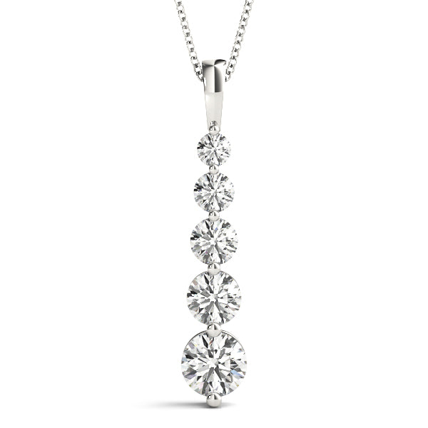 Journey Diamond Pendant · 1.00 ct tw