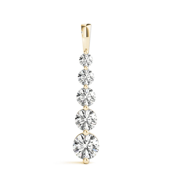 Journey Diamond Pendant · 0.50 ct tw