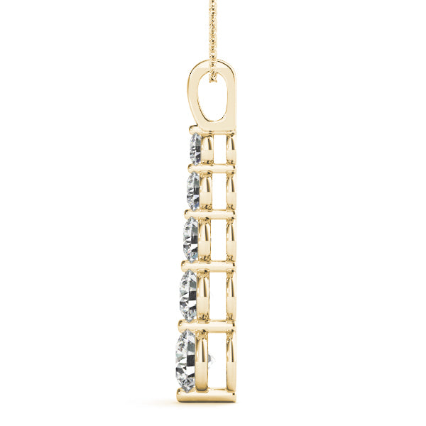 Journey Diamond Pendant · 1.00 ct tw